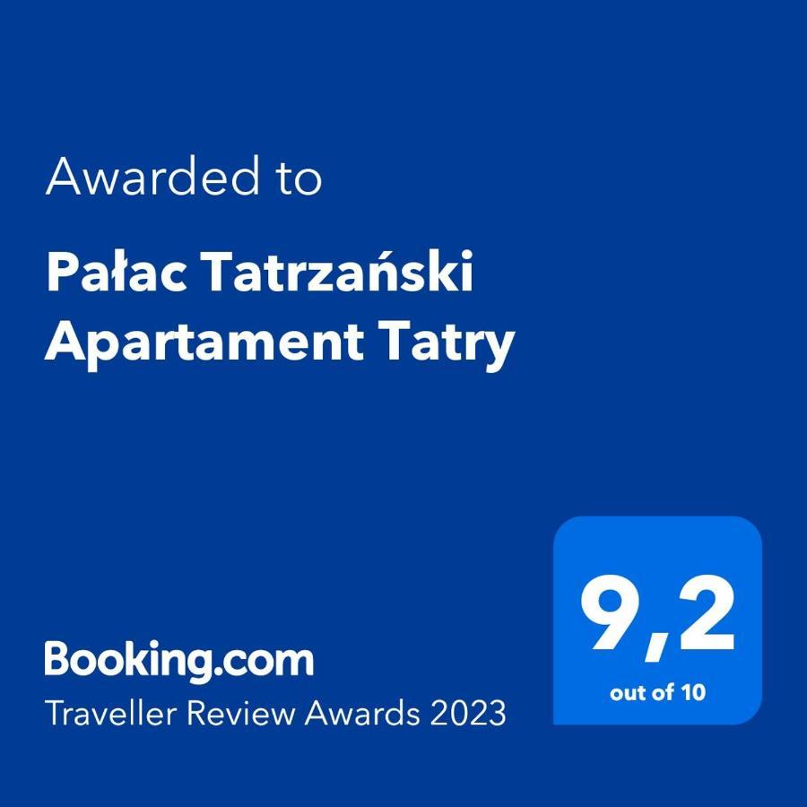 Pałac Tatrzański Apartament Tatry Bukowina Tatrzańska Zewnętrze zdjęcie